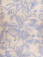 Mavie | Sky Blue - Sheath Square Neck Floral Short Homecoming Dress