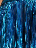 Mikayla | Peacock - A Line Sweetheart Cutout Metallic Short Homecoming Dresses