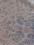 Naenia | White - Bodycon Plunging V Neck Sequined Short Homecoming Dresses