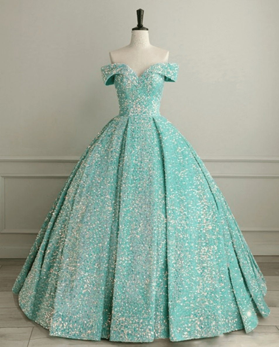 green strapless sequin dress Zapaka Women Sparkly Dark Green Sequin Long Pageant Dress with Sleeves  Strapless Mermaid Gala Dress – ZAPAKA