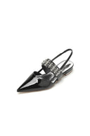Nude Pink Women's Shoes with Silver Accents - KissProm