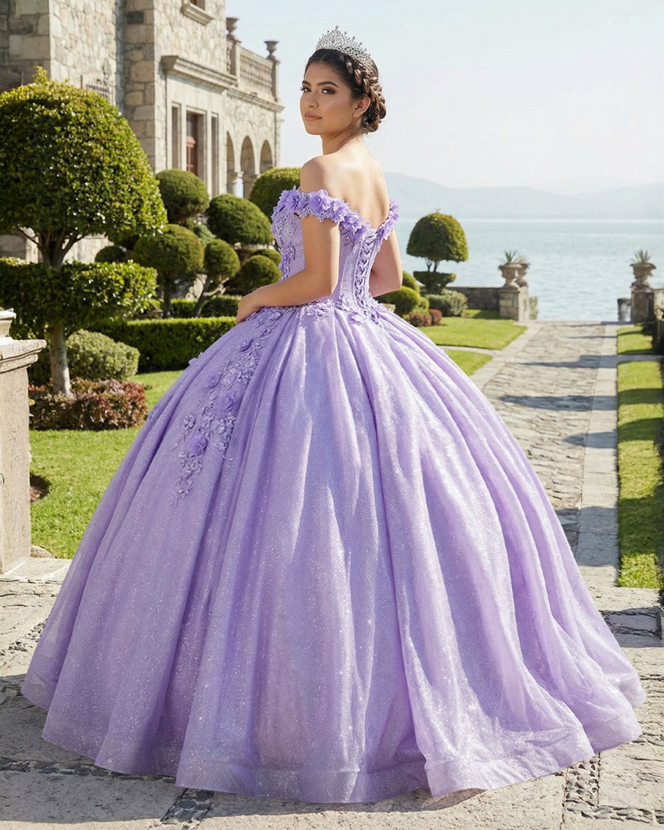 purple and gold quince dresses Misshow Luxury Dark Velvet Quinceanera Dress Off-Shoulder Ball Gown with Beaded Flowers & Butterfly Appliques for Sweet 16 shoulder neckline adds a touch of timeless sophistication Purple Princess Quinceanera Dresses Vestidos