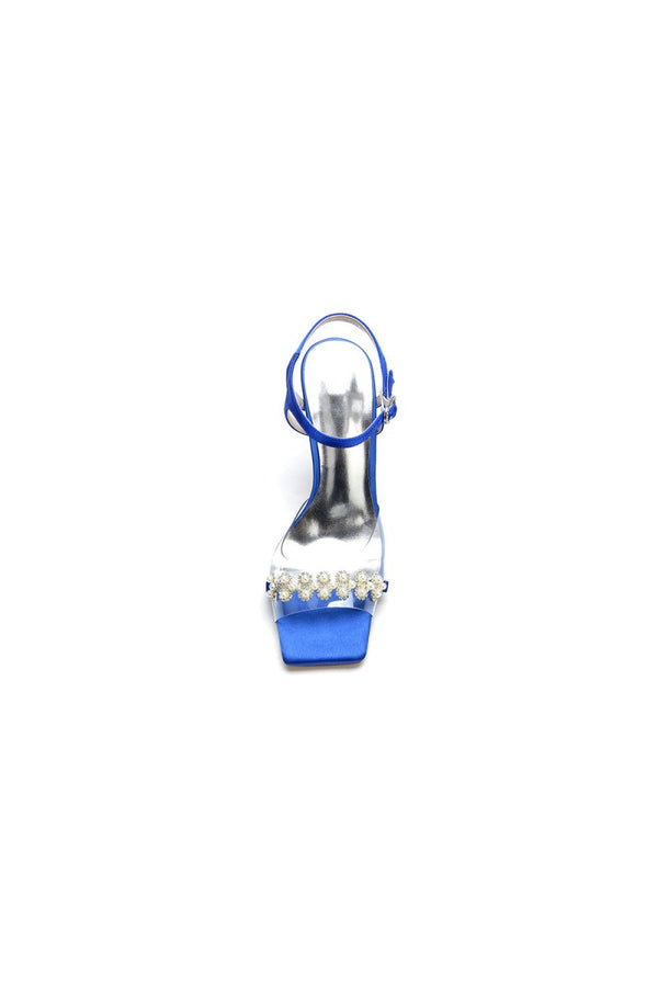 Open Toe Party Sandals with Pearl - KissProm