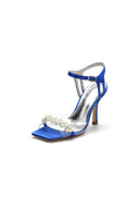 Open Toe Party Sandals with Pearl - KissProm