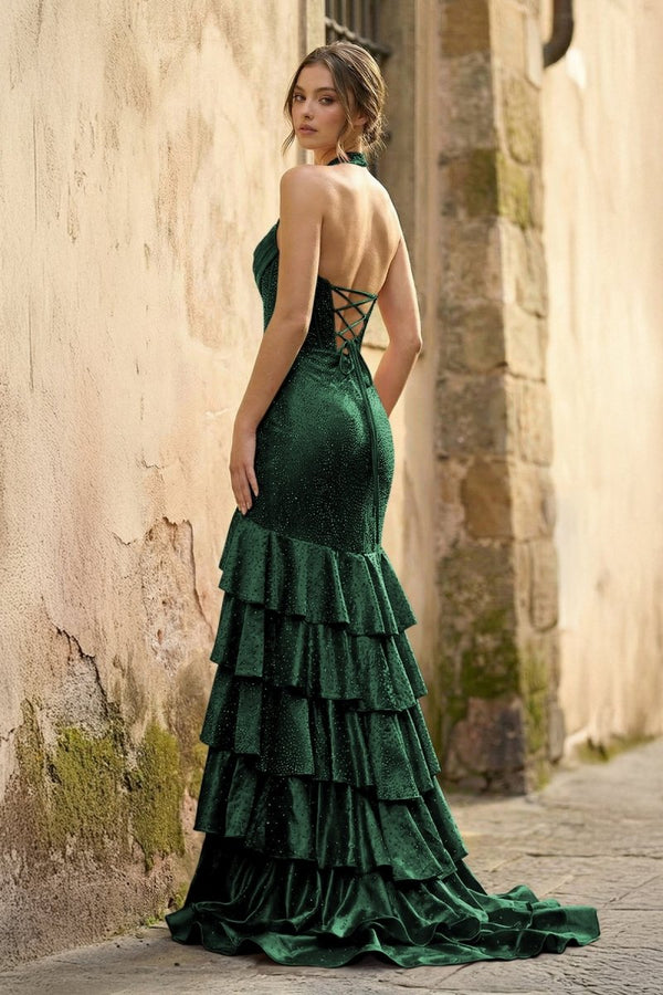 mermaid 15 dresses LaDivine S557 Mermaid Long Formal Corset Prom Dress