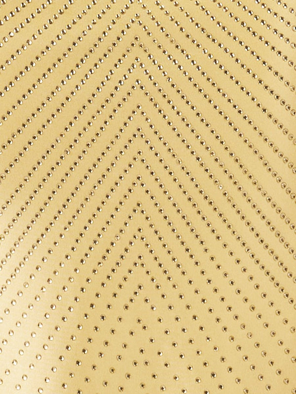 Palmyra | Mermaid V Neck Blue Satin Cut-out Waist Prom Dresses