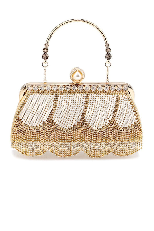 Party Beading Handbag Banquet All Match Bag - KissProm