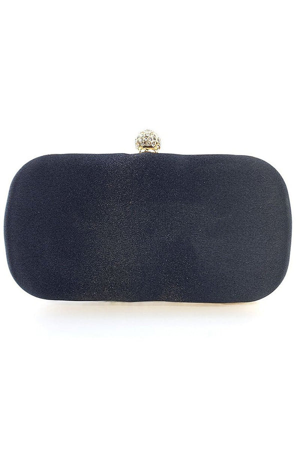 Pearl Rhinestone Beaded Square Handbag - KissProm