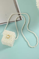 Pearl Square Party Chain Handbag - KissProm