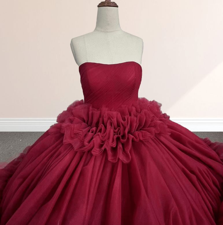 red sleeveless peplum dress Red Sleeveless Peplum Hem Dress