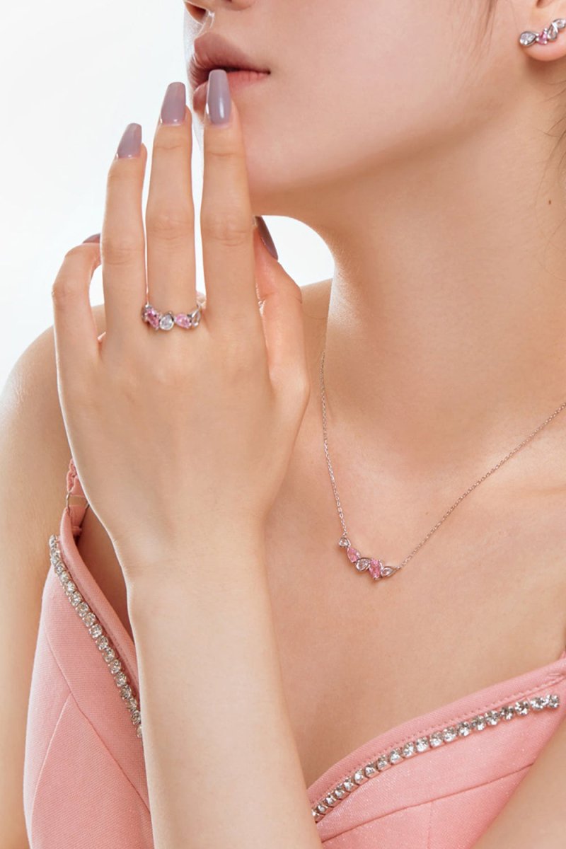 Petite Pear Half Band Ring - KissProm