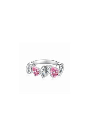 Petite Pear Half Band Ring - KissProm