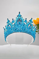 Pink Rhinestone Queen Tiara - KissProm