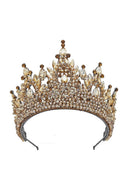 Pink Rhinestone Queen Tiara - KissProm