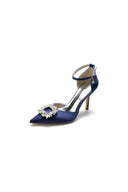 Pointed Toe Rhinestone Party Shoes - KissProm