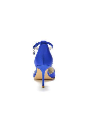 Pointed Toe Rhinestone Party Shoes - KissProm