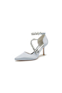 Pointed Toe Slingback Strap High Heel - KissProm