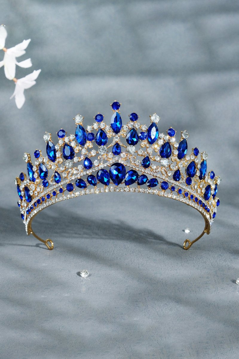 Purple Princess Rhinestone Crowns for Women - KissProm