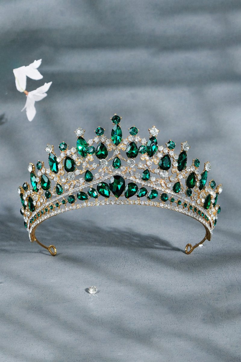 Purple Princess Rhinestone Crowns for Women - KissProm