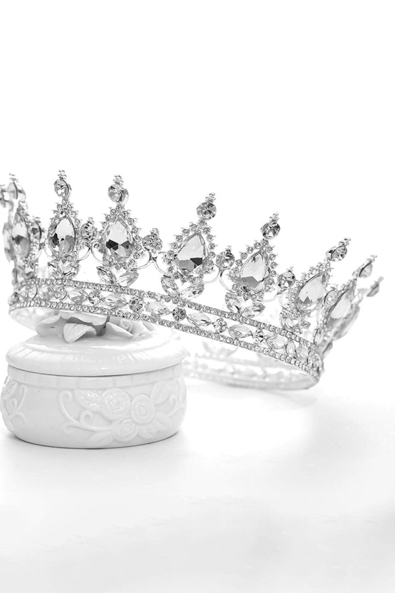 Queen Rhinestone Party Crowns - KissProm