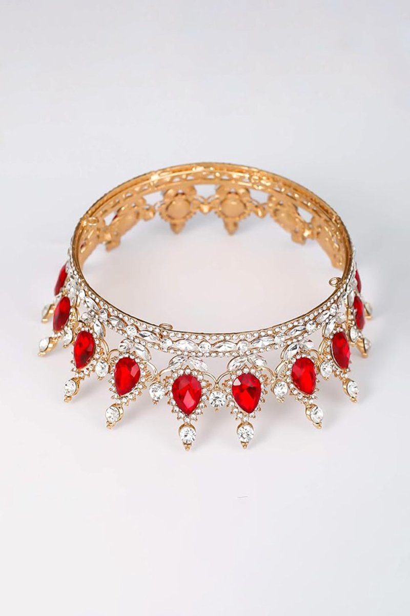 Queen Rhinestone Party Crowns - KissProm