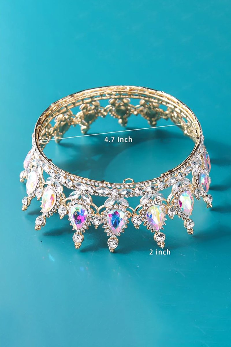 Queen Rhinestone Party Crowns - KissProm