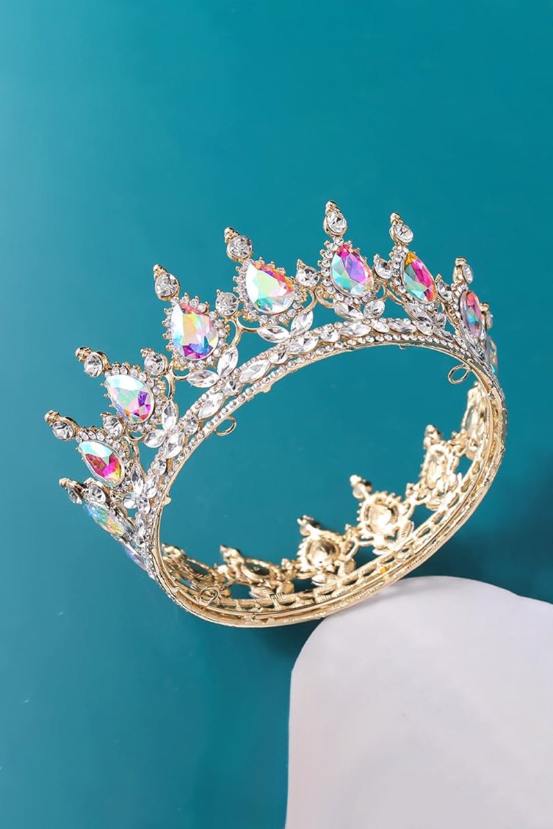 Queen Rhinestone Party Crowns - KissProm