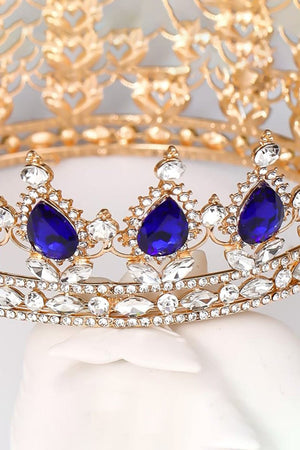 Queen Rhinestone Party Crowns - KissProm