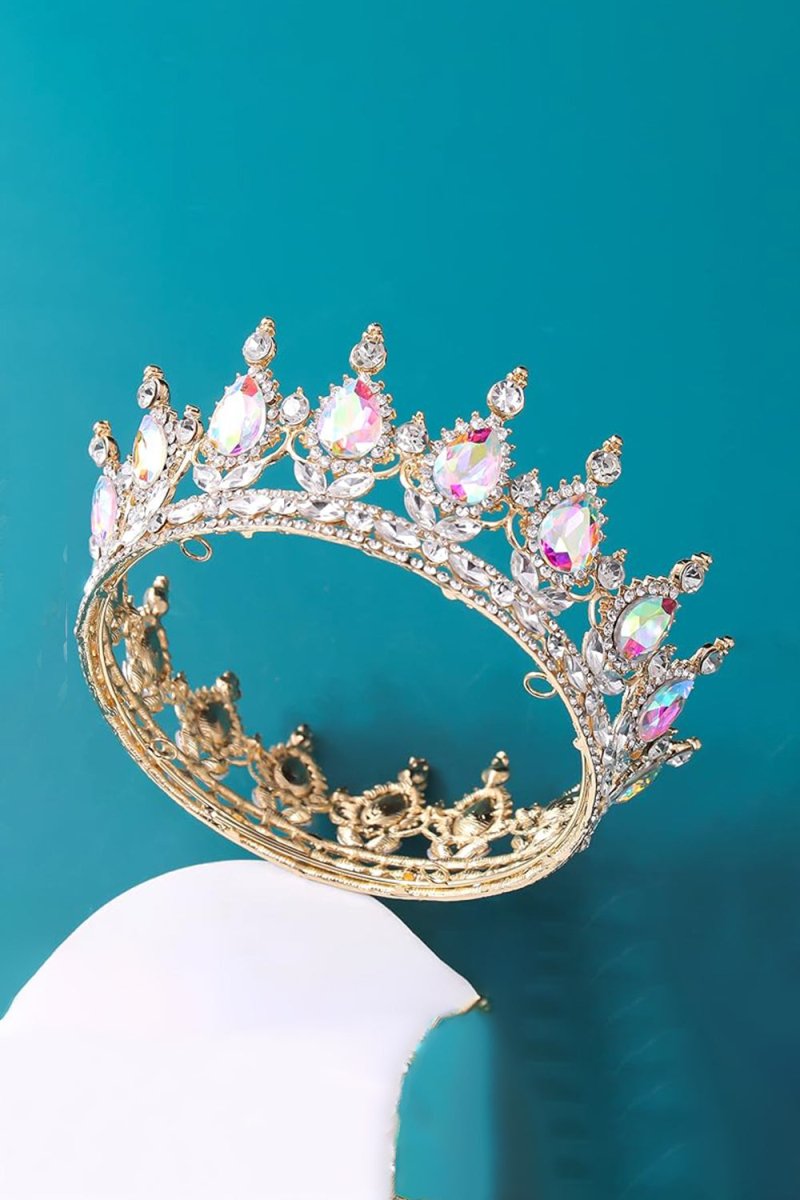 Queen Rhinestone Party Crowns - KissProm