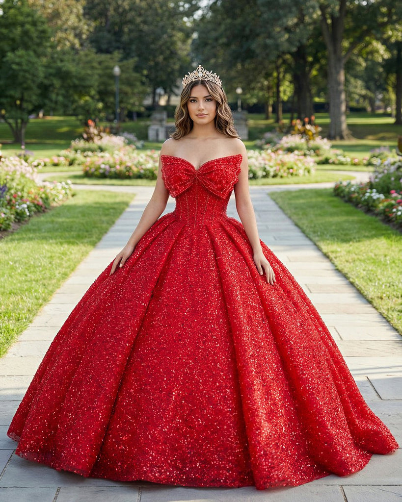 red and white quince dresses Mouccy Gorgeous Embroidery Petite Quinceanera Ball Gown Black 2 in Black Color Length White Red Mexican charro Quinceanera