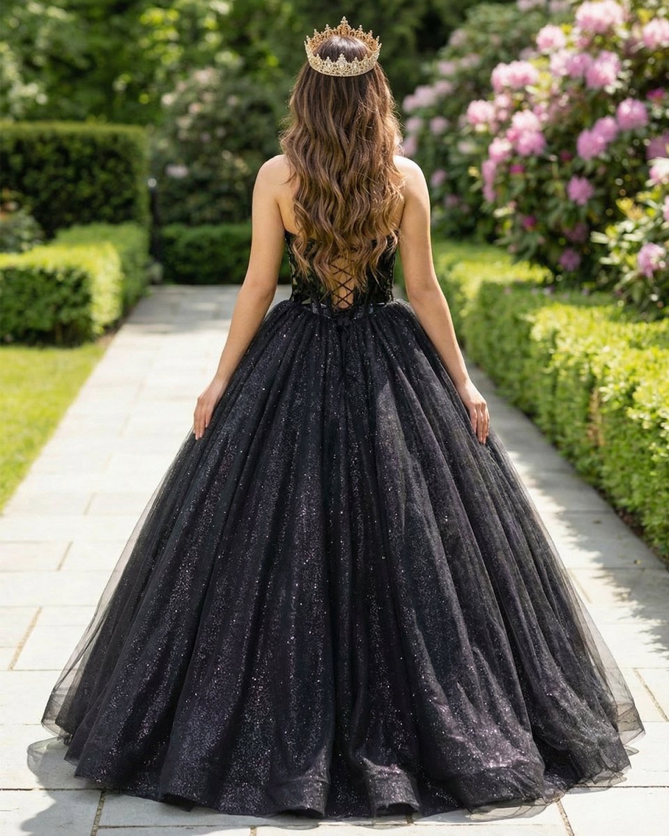 green emerald velvet dress Black Open Back Sleeveless High Split Sequin Long Prom Dresses