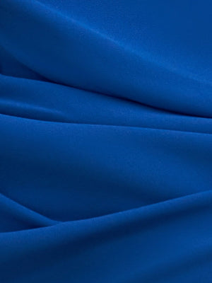Ravelle | Royal Blue - Sheath Scoop Neck Short Homecoming Dresses With Train
