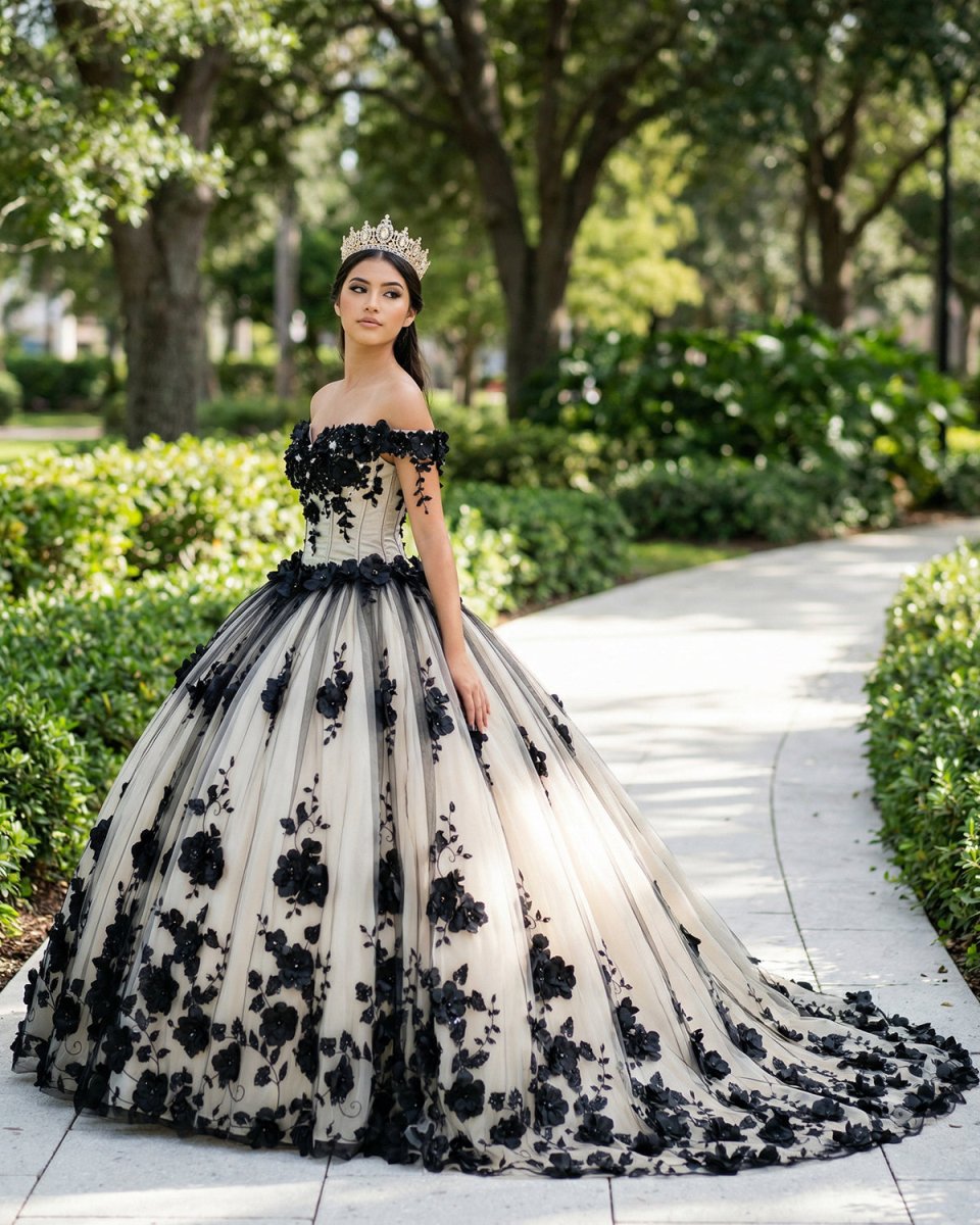 Red Off The Shoulder Tulle Quinceanera Dresses With Lace Appliques Red / 14