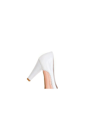 Retro Bowknot High Heels Shoes - KissProm