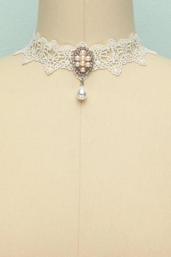 Retro Lace Choker - KissProm