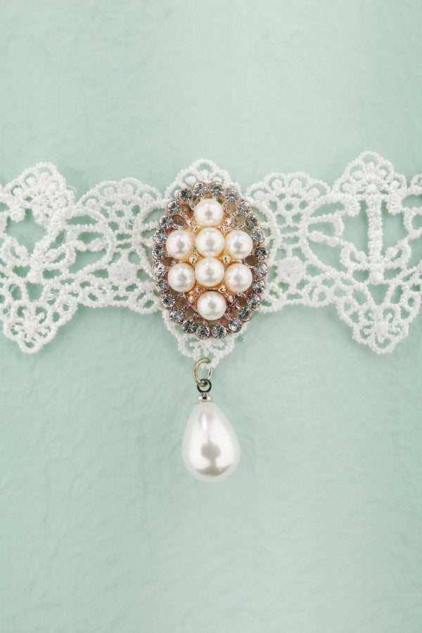 Retro Lace Choker - KissProm