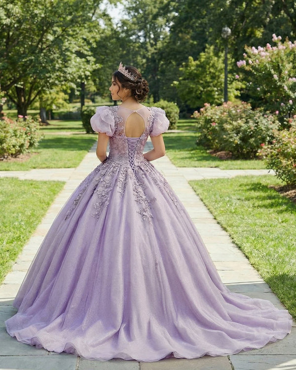 Romantic Quinceanera Organza Dress Ball Gown - KissProm