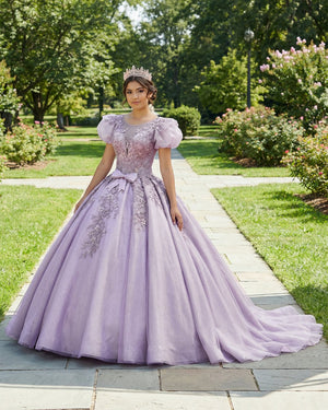 Romantic Quinceanera Organza Dress Ball Gown - KissProm