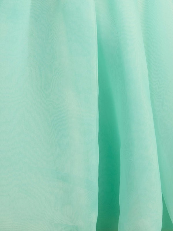 Rose | Ivory A - line One Shoulder Organza Ruffled Homecoming Dress - KissProm