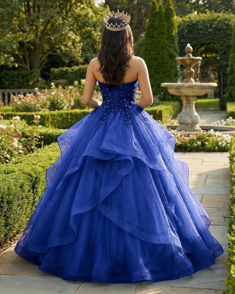 Royal Blue Lace Prom Dresses Royal Blue Lace Formal Graduation Dresses