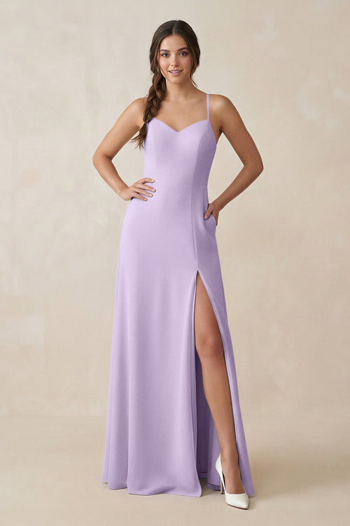 chiffon purple bridesmaid dresses Dark Purple Bridesmaid Dresses,Long Chiffon Bridesmaid Dress,BD00283, US2 / Red main image 1