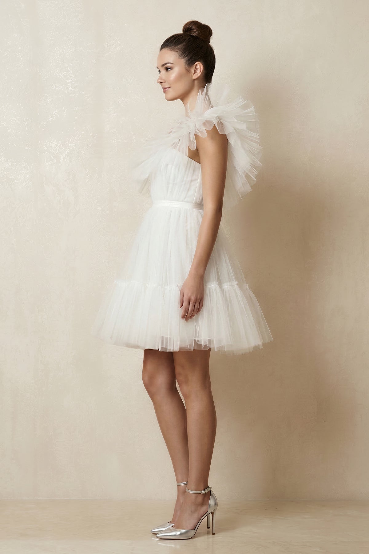 aje rushes raffia knit dress AJE main image 0