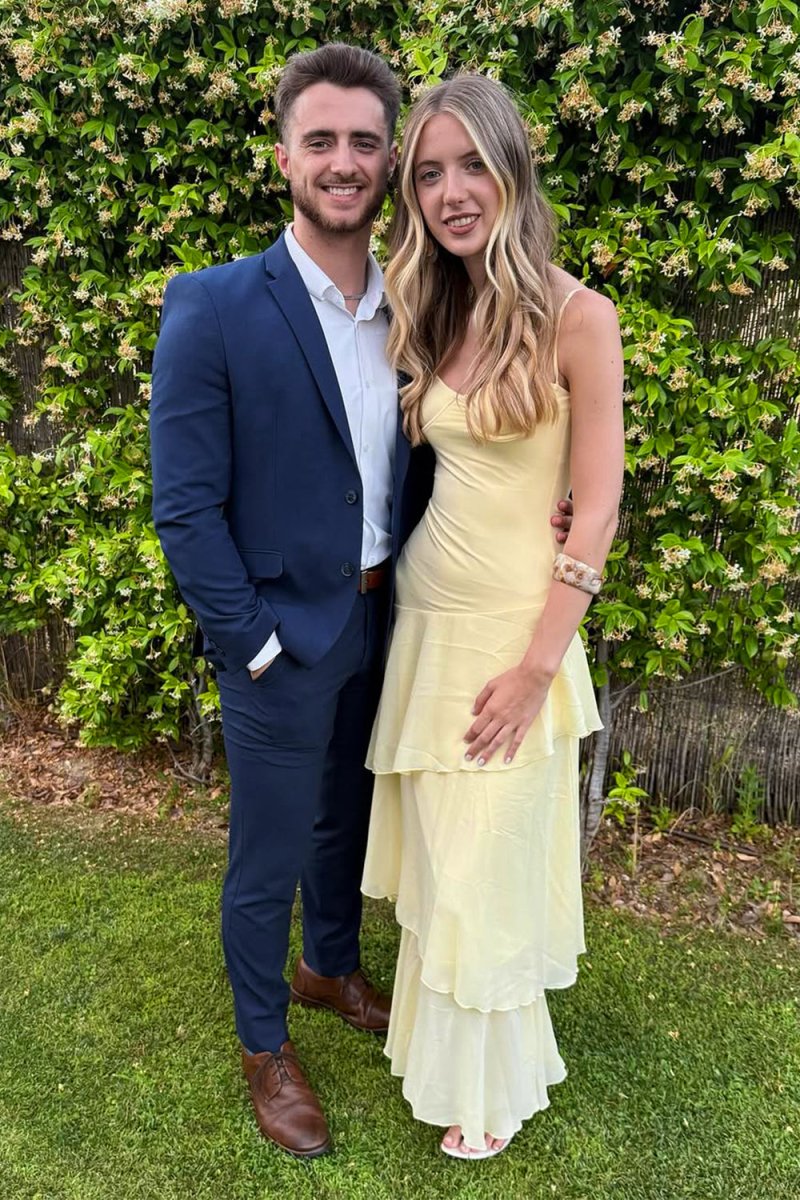 Saevy | Yellow - Spaghetti Straps Chiffon Sheath Long Formal Prom Dresses With Ruffles - KissProm