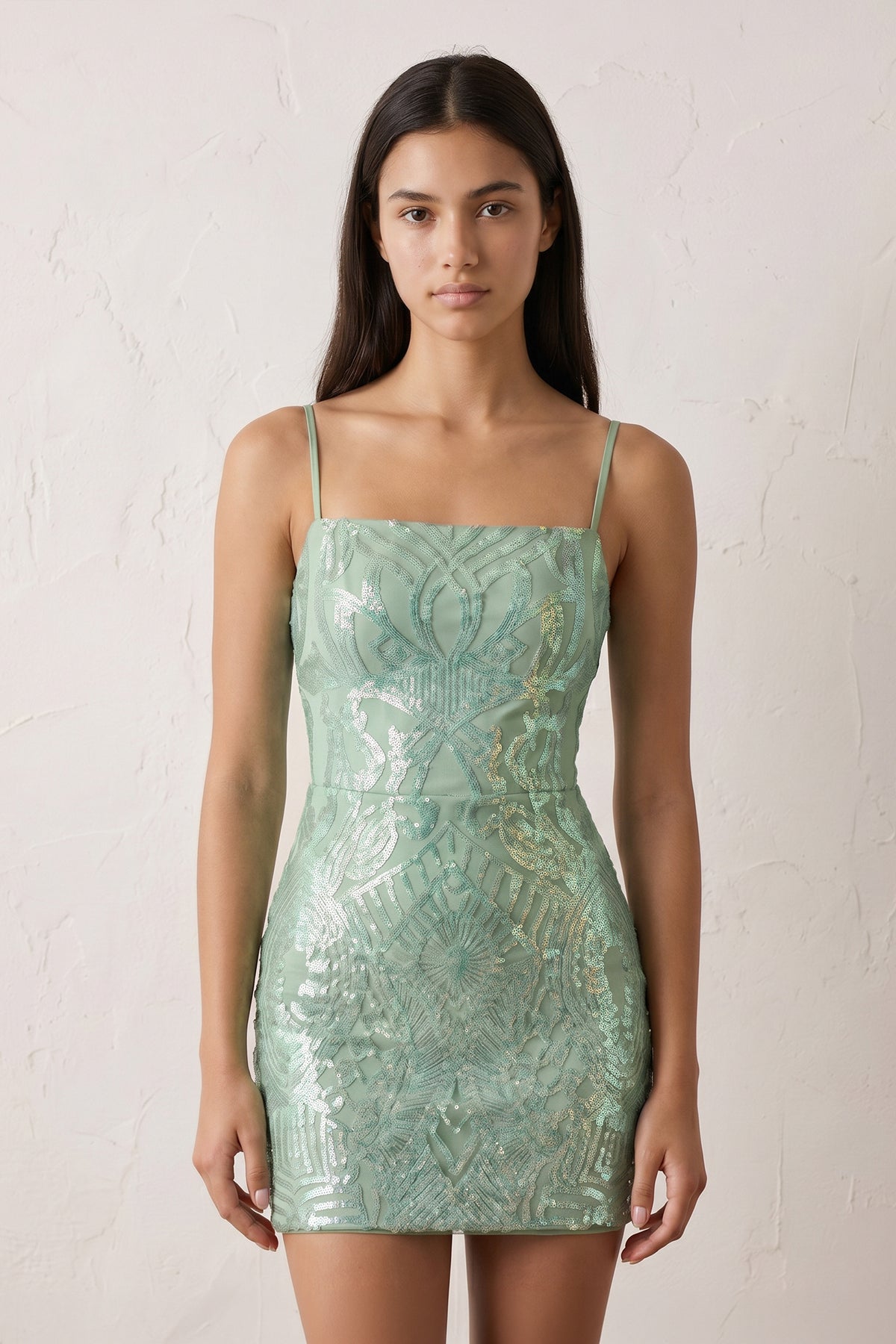 sparkly dress party Come And Get It Aqua Sequin Mini - US 16 95% Polyester 5% Spandex Hand wipe with damp cloth if needed Do not machine wash Do not bleach Do not soak Do not rub Do not iron Do not dry clean Sequins may fall off over time Made of a delicate fabric be careful not to get pulls Please refer to colour swatch image for most accurate colour Paparazzi Ruffle Shoulder Sequin Party