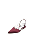 Satin Pointed Toe Beading Buckle Kitten Heels - KissProm