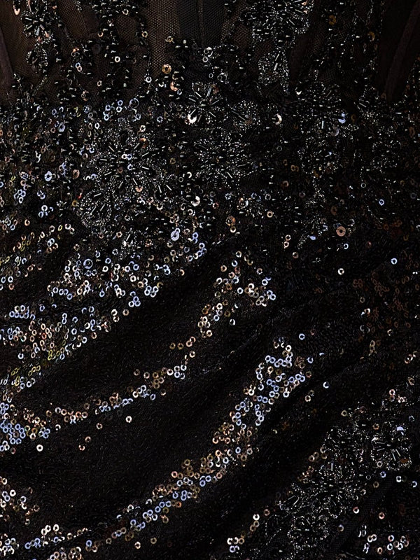 Sequin Off The Shoulder Lace Up-Corset Short Homecoming Dress With Feather