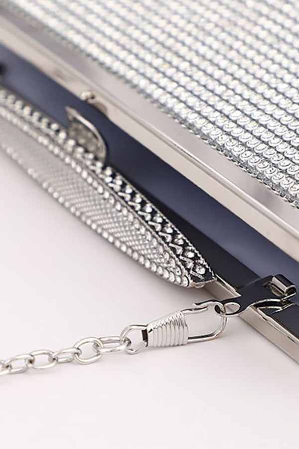 Sequins Chain Square Party Handbag - KissProm
