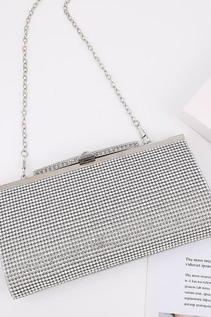 Sequins Chain Square Party Handbag - KissProm