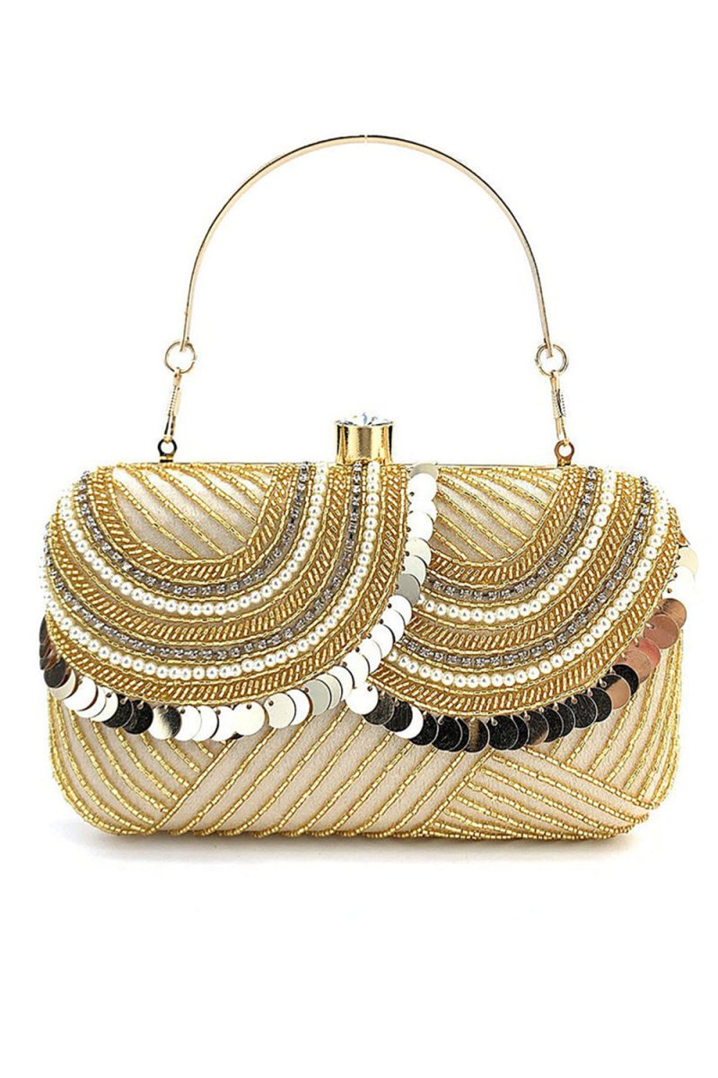 Sequins Square Party Handbag - KissProm