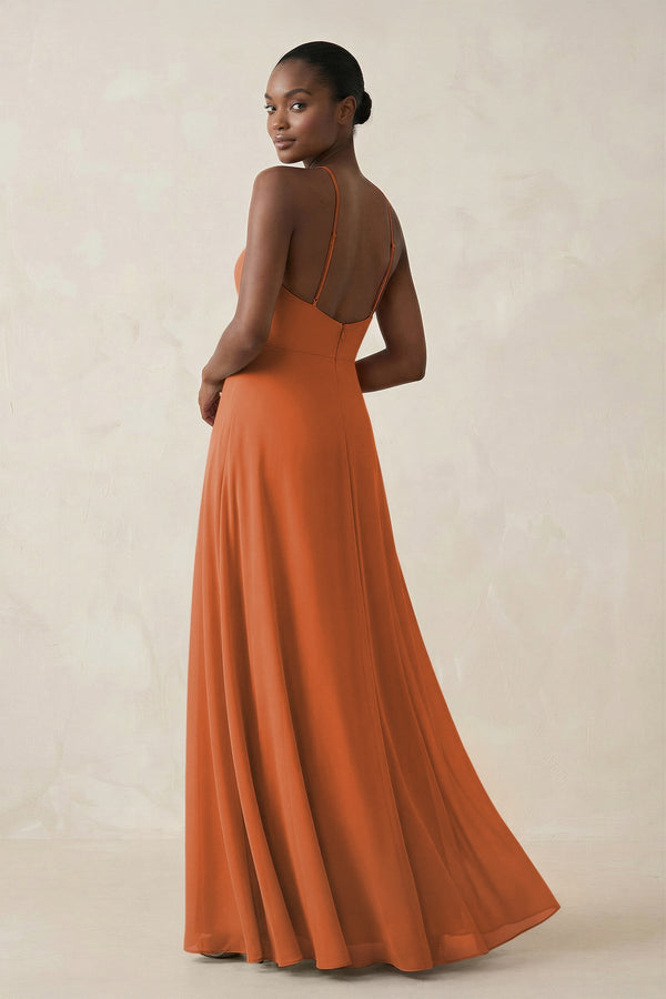 bridesmaid dress terracotta KissProm